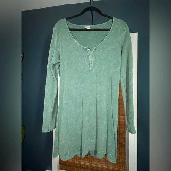 PINK VICTORIA SECRET tunic waffle knit long sleeve shirts - Picture 6 of 9